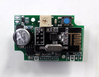 First generation PCB with radio module