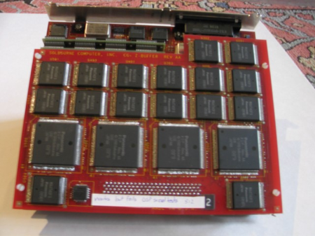 SGA40 Z-buffer board - Ron said it was the idea board - 100% ASICs