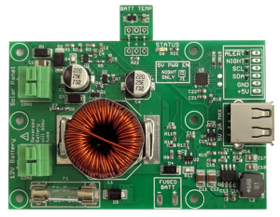 makerPower MPPT Charger PCB Assembly