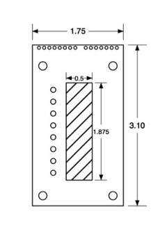 Touch pot dimensions