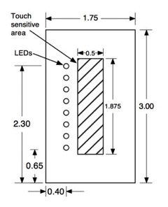 Touch Pot dimensions