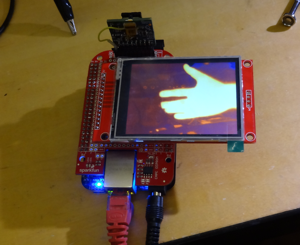 Beaglebone Black with FLiR and 3.5" LCD display