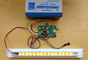 makerPower controlling LED lighting