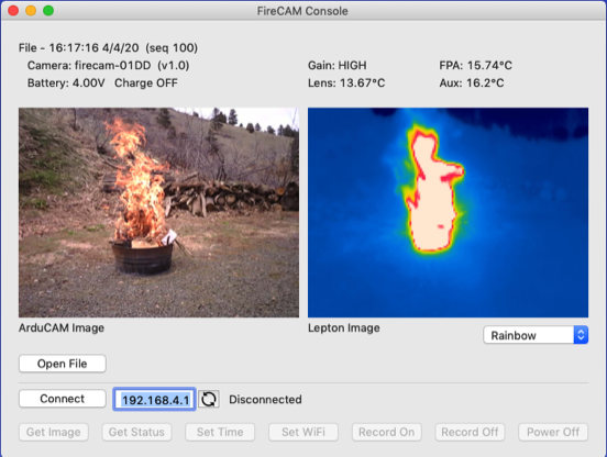 FireCAM desktop application